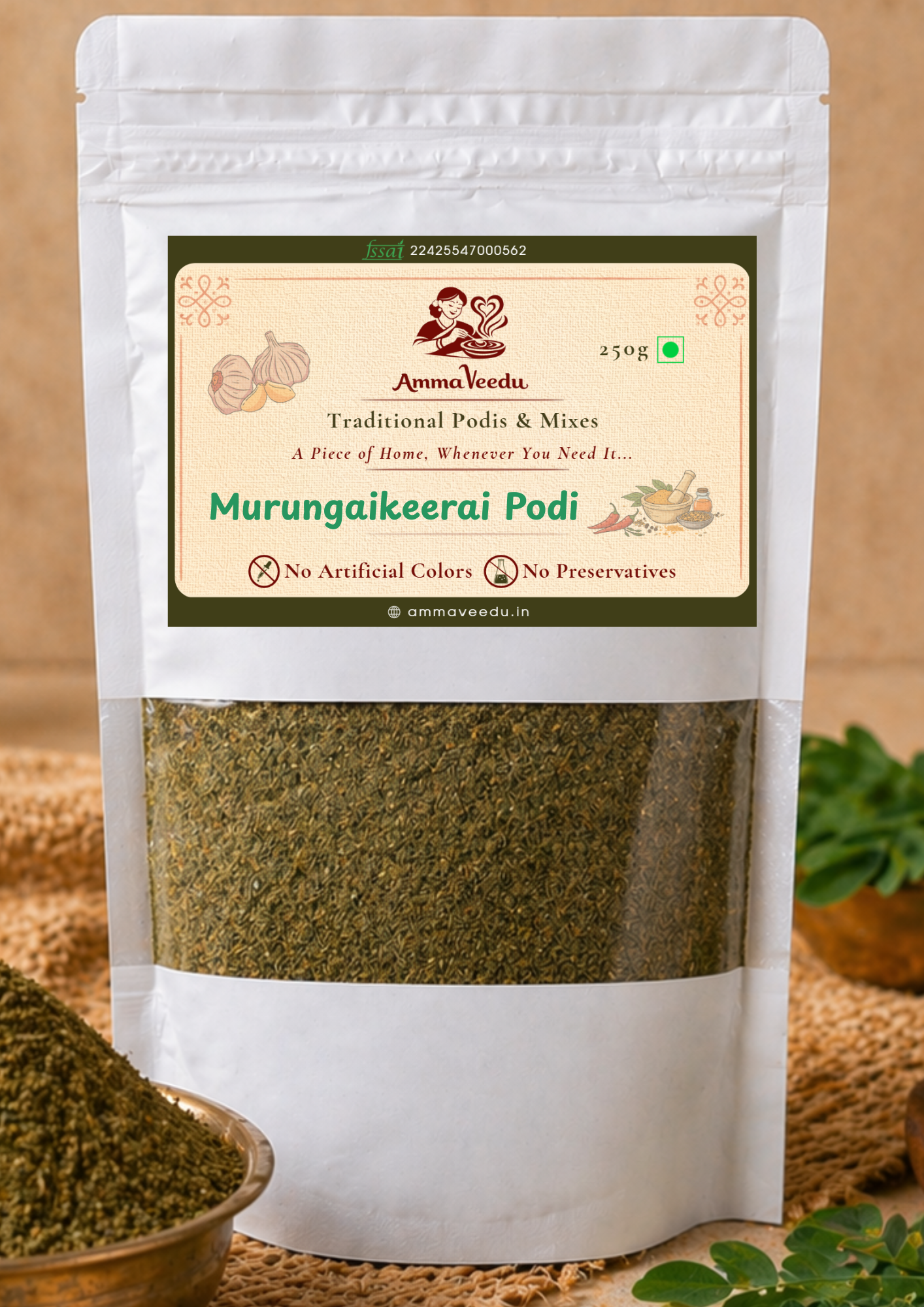 Murungakeerai Podi