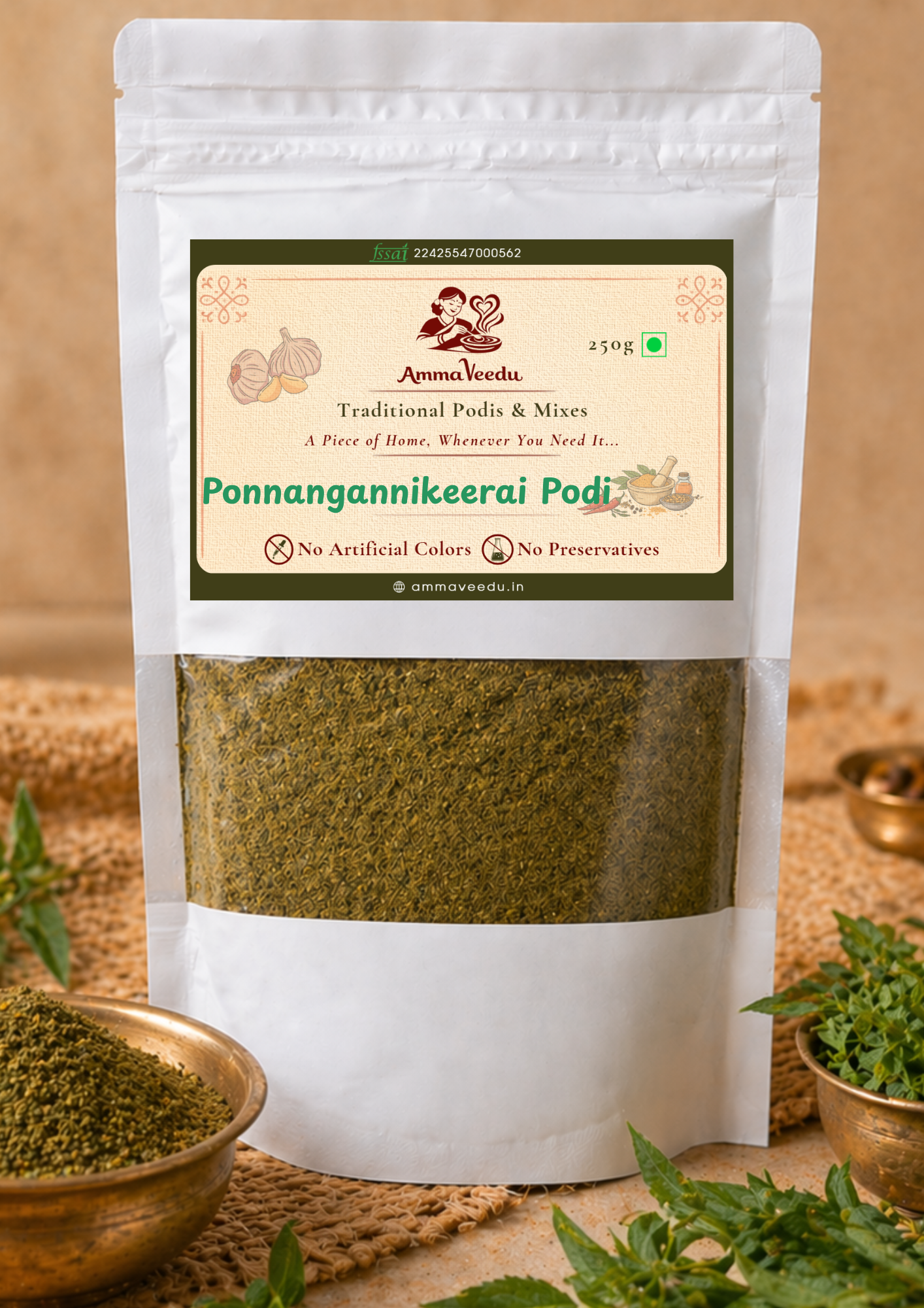 Ponnanganni Keerai Podi