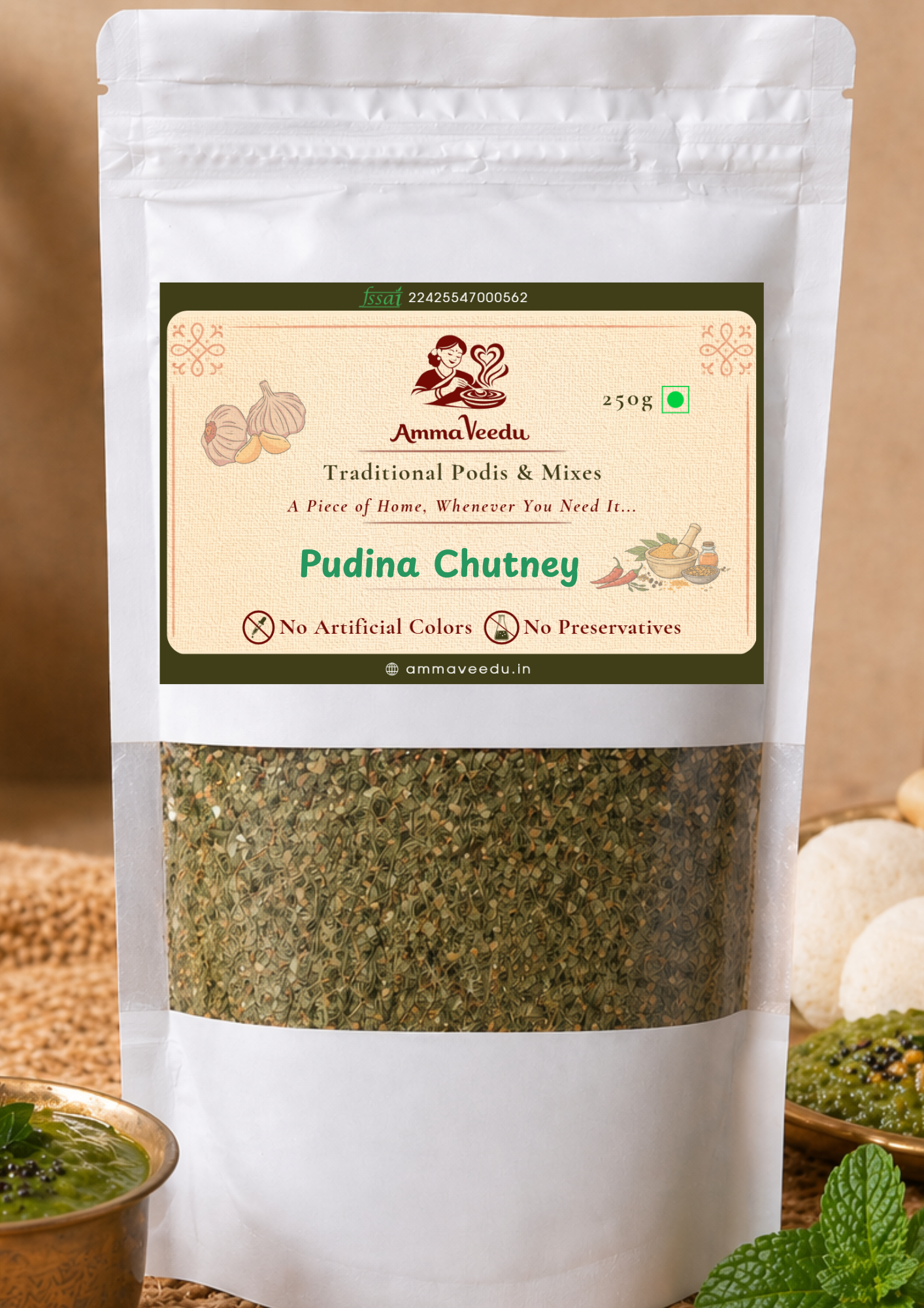Pudina Chutney Mix